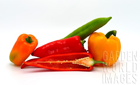 Composition_of_several_sweet_peppers_and_their_halves_of_different_colors_on_a_light_background_Natu