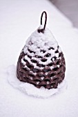 CAST IRON CONE CANDLE