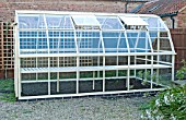 GREENHOUSE CONSTRUCTION AT WAKEFIELDS GARDEN, FINISHED BUILDING.