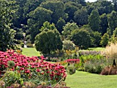 HERBACEOUS BORDERS AT RHS HARLOW CARR GARDEN