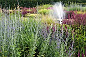 THE FOUNTAIN AT SCAMPSTON WALLED GARDEN
