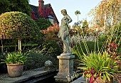 Classical Statuary in canal garden